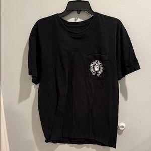 Chrome Hearts Black Pocket Tee